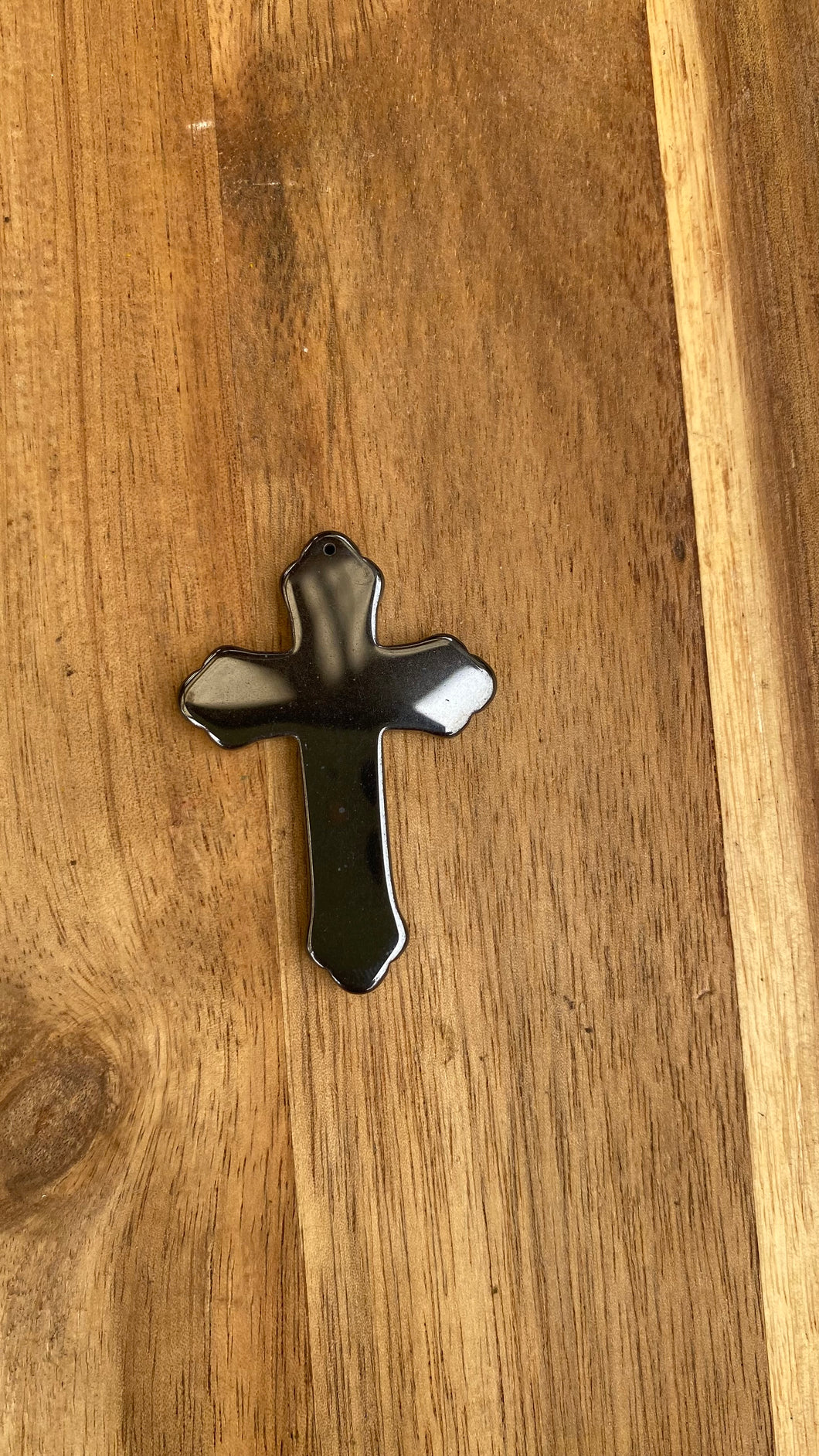 Hematite Carving ( Cross )