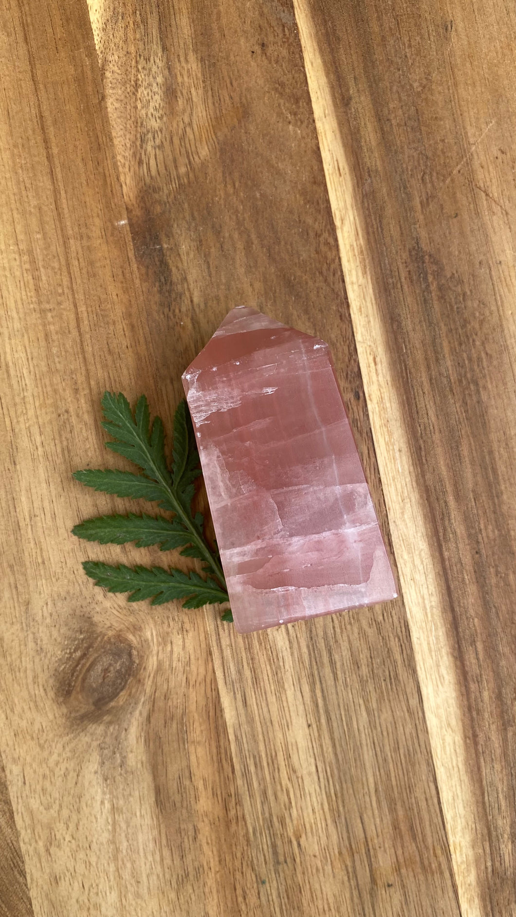 Rose Calcite tower