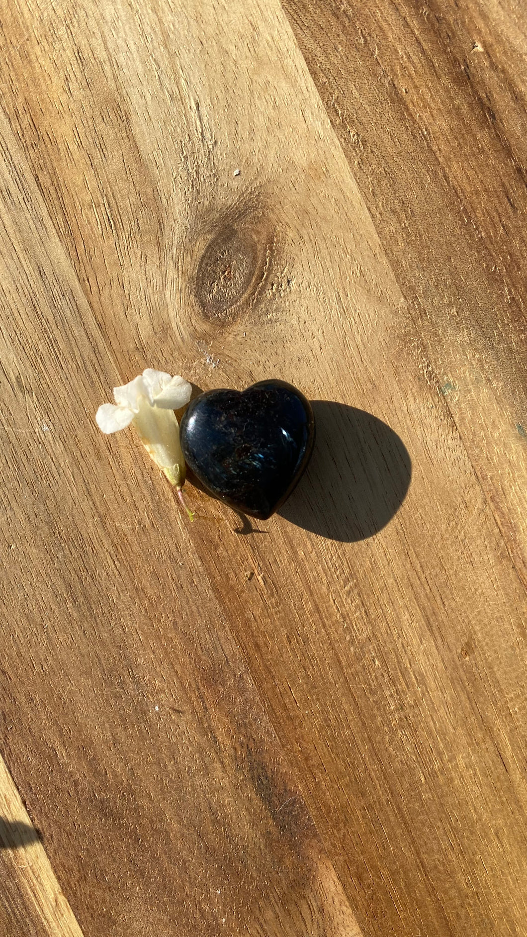 Astrophyllite heart
