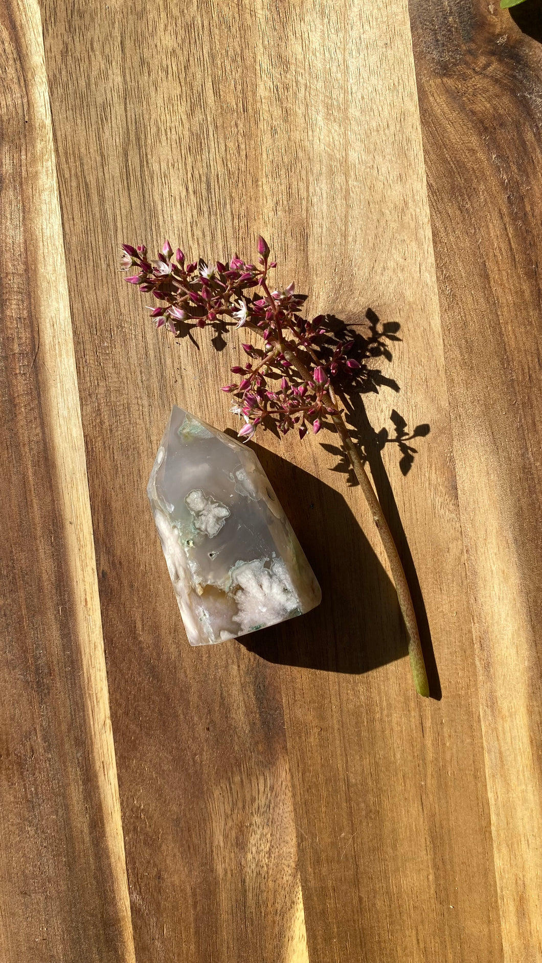 Cherry Blossom Agate tower