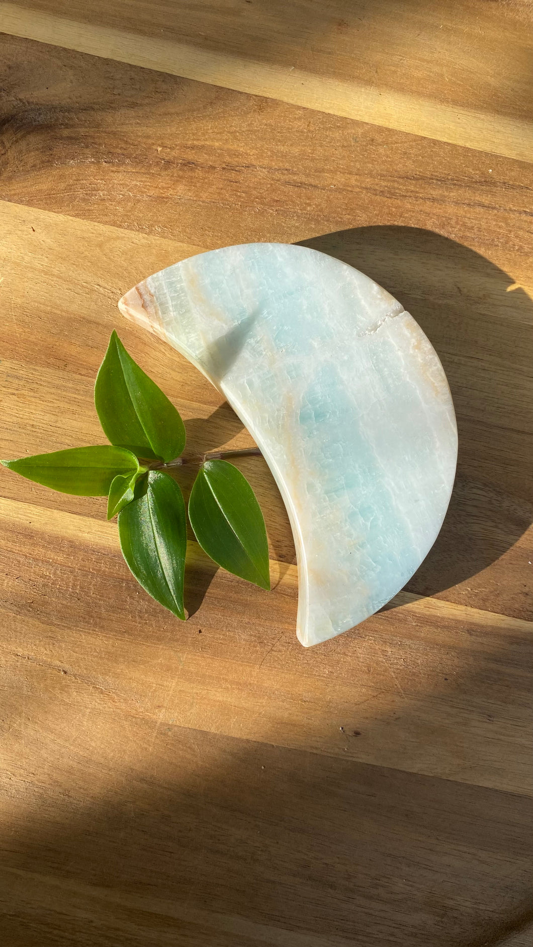 Caribbean Calcite moon