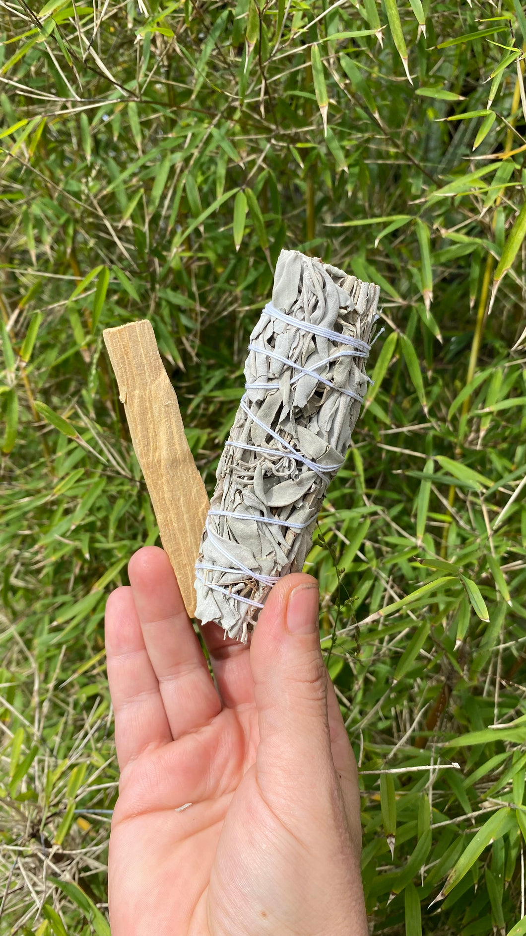 Smudge stick with Palo Santo
