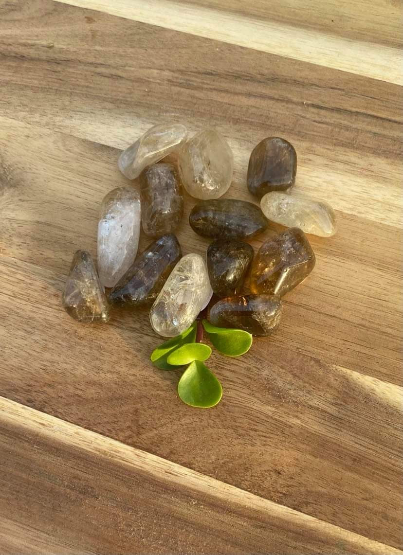 Natural Citrine Tumbles